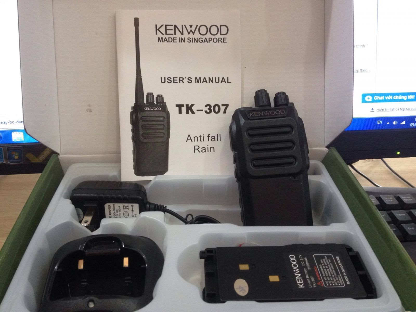 Kenwood tk 307 phục vụ công việc tốt dựa trên những tính năng sẳn có và là sản phẩm có giá rẻ trên thị trường Việt Nam.