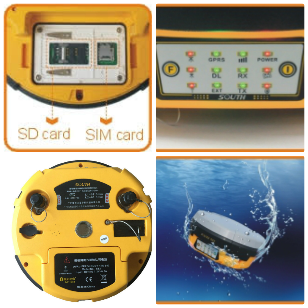 Máy định vị GPS RTK SOUTH S82T giá rẻ, chất lượng tại Địa Long