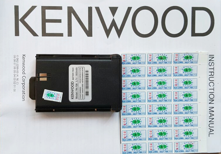 pin máy bộ đàm kenwood tk 720