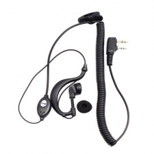 tai nghe loại xoắn máy bộ đàm kenwood