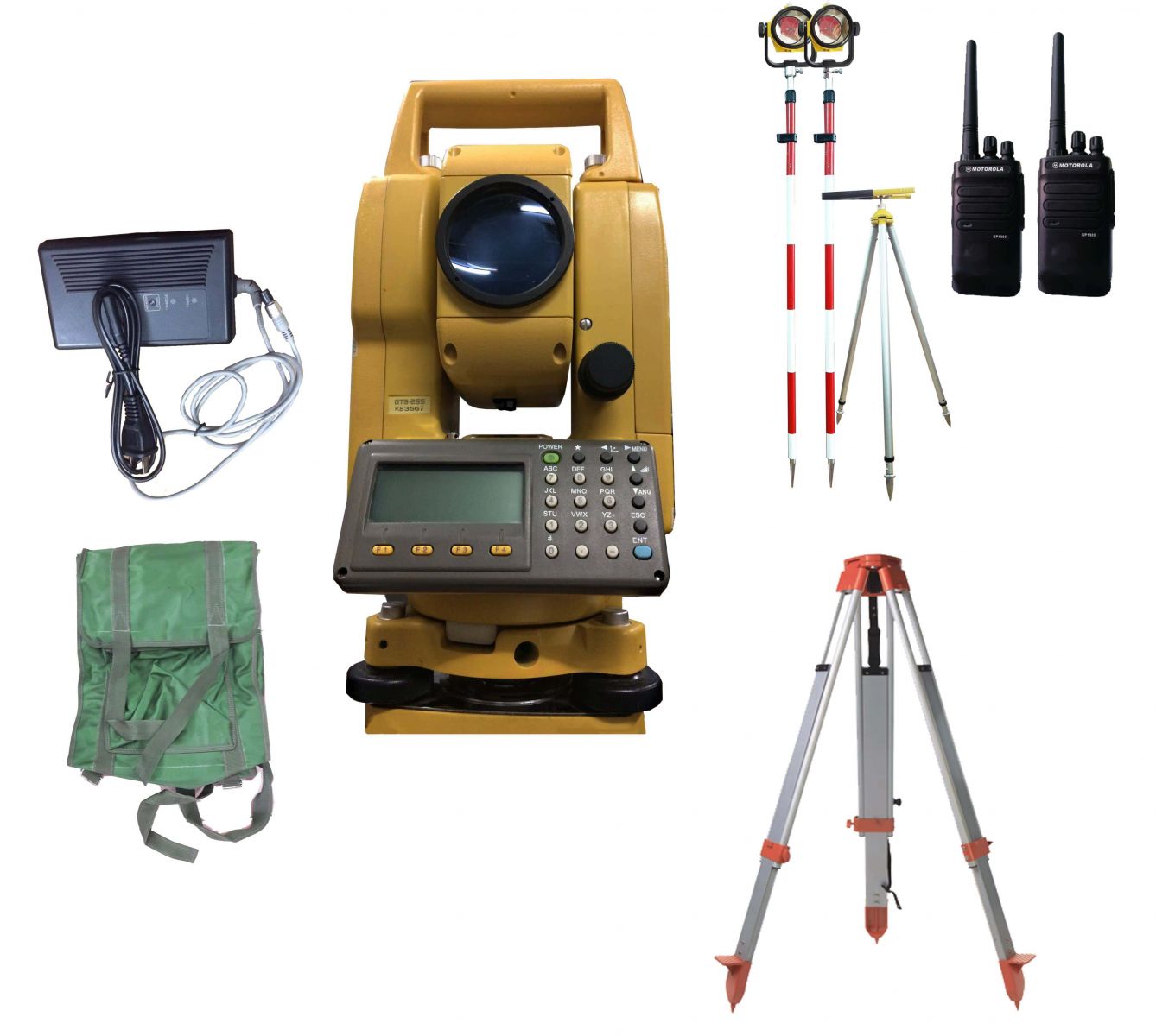 trá»n bá» mÃ¡y toÃ n Äáº¡c topcon gts 255
