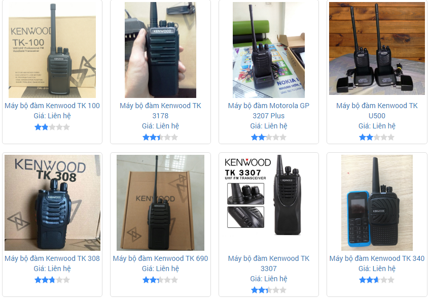 máy bộ đàm kenwood