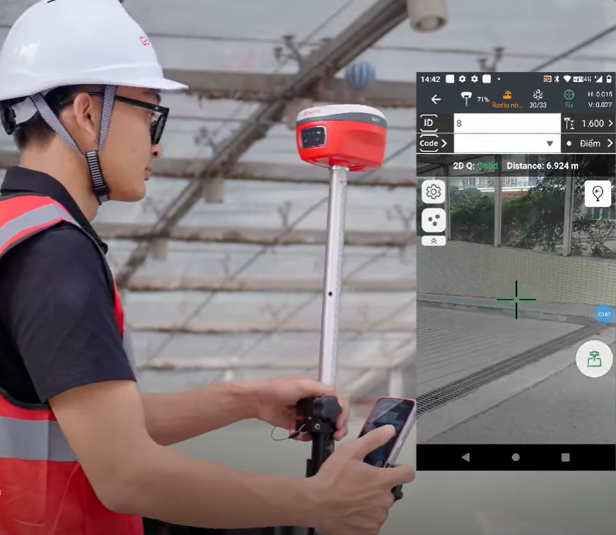 Máy Định Vị GPS RTK Geomate SG6L –