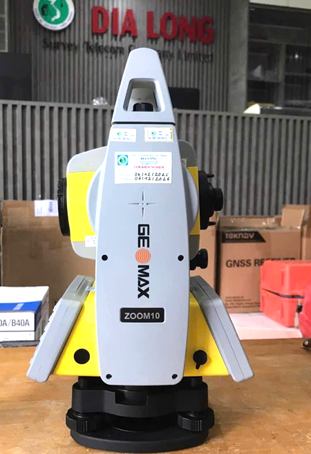 Giới thiệu về máy toàn đạc Geomax Zoom 10 2"