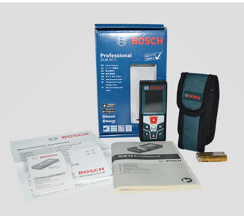 Máy đo khoảng cách laser Bosch GLM 50C Địa Long có giá tốt tại Đà Nẵng và khu vực miền trung