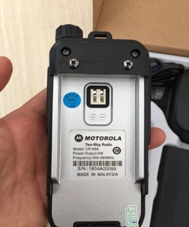 Địa chỉ bán máy bộ đàm Motorola CP 6889 uy tín và chất lượng