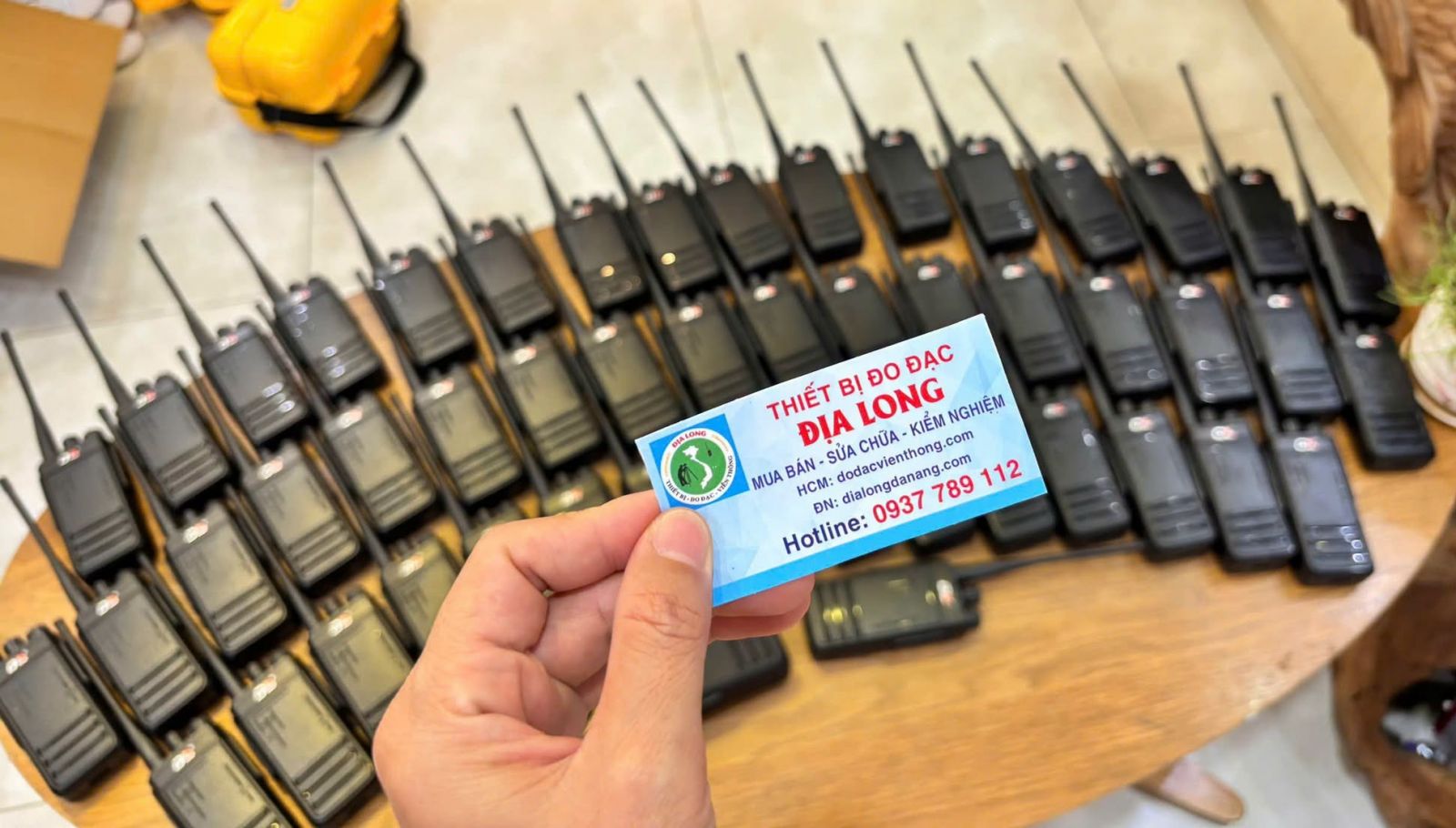 Địa Long – cửa hàng bán máy bộ đàm giá rẻ, uy tín, chất lượng