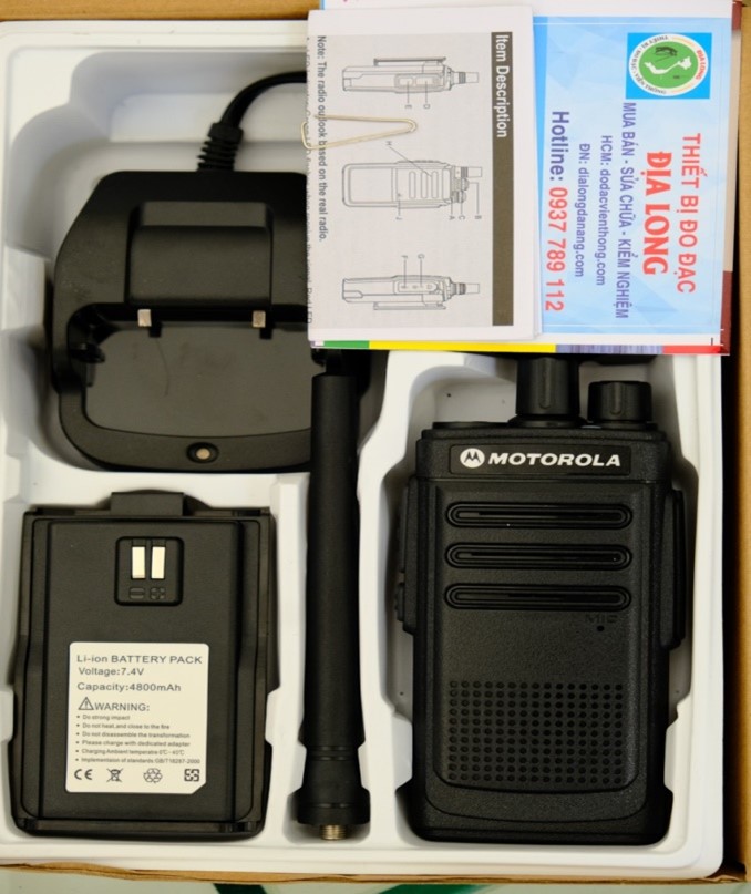Máy bộ đàm Motorola GP 3699plus được bán tại Địa Long